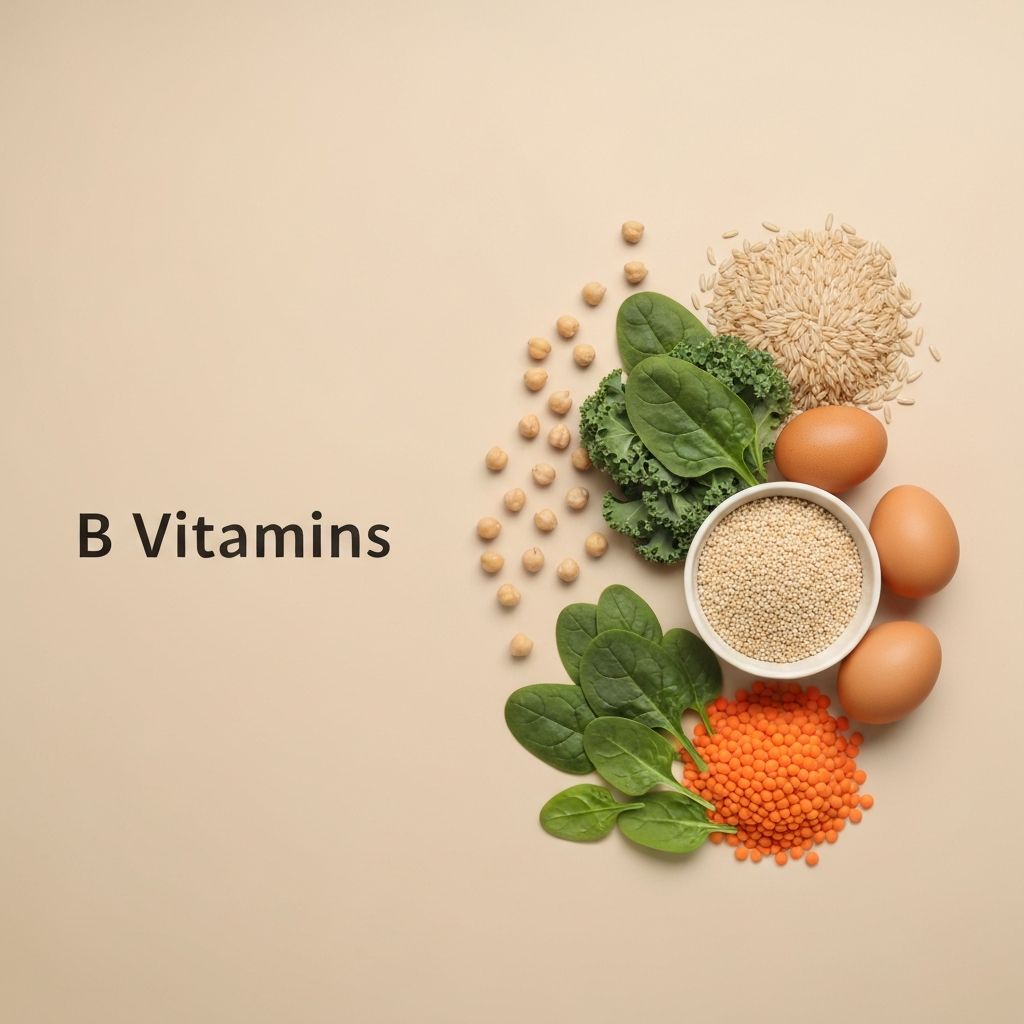 Witaminy grupy B - zboża i warzywa